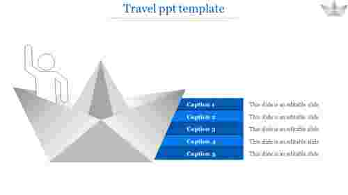 travel ppt template-travel ppt template-Blue